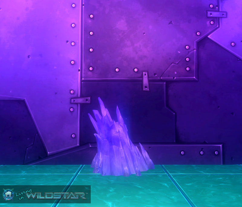 Wildstar Housing - Loftite Formation (Purple)