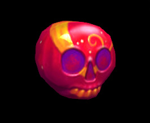 Wildstar Housing - Candy Skull (Red)