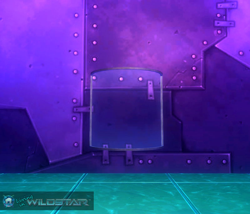 Wildstar Housing - Curved Glass (Burnished Metal)