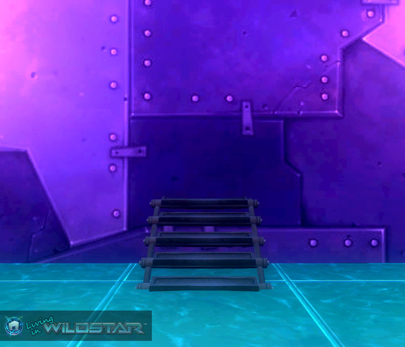 Wildstar Housing - Metal Stairs (Protostar)