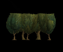 Wildstar Housing - Hedge (Rounded)