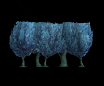 Wildstar Housing - Winter Hedge (Rounded)