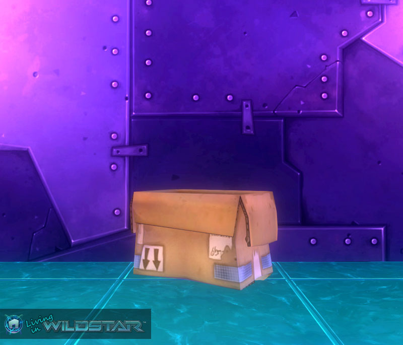 Wildstar Housing - Cardboard Box (Open)