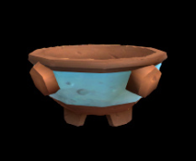 Wildstar Housing - Small Bowl (Copper)
