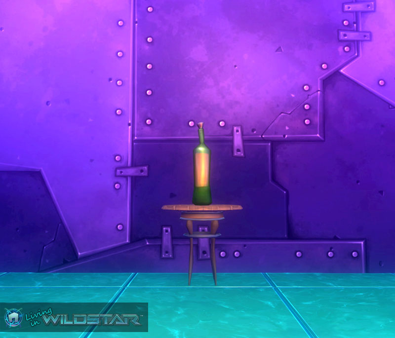 Wildstar Housing - Wine Bottle (Vintage)