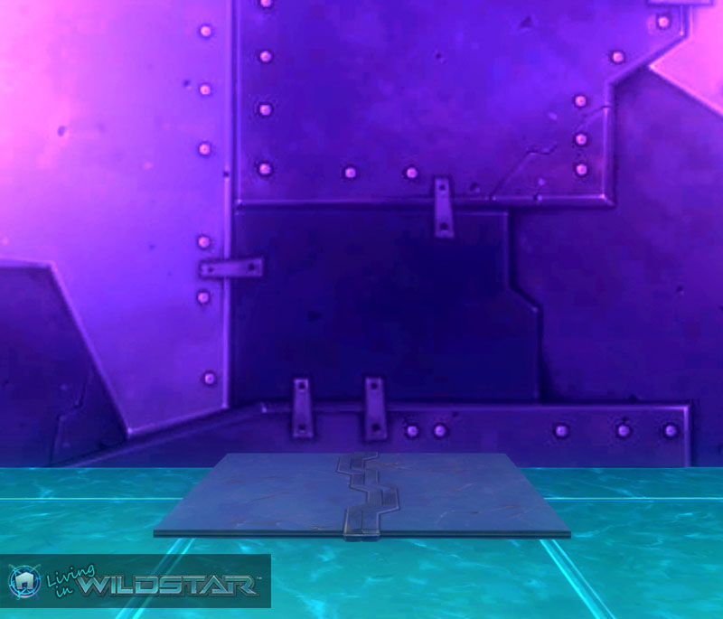 Wildstar Housing - Square Trapdoor (Redmoon)