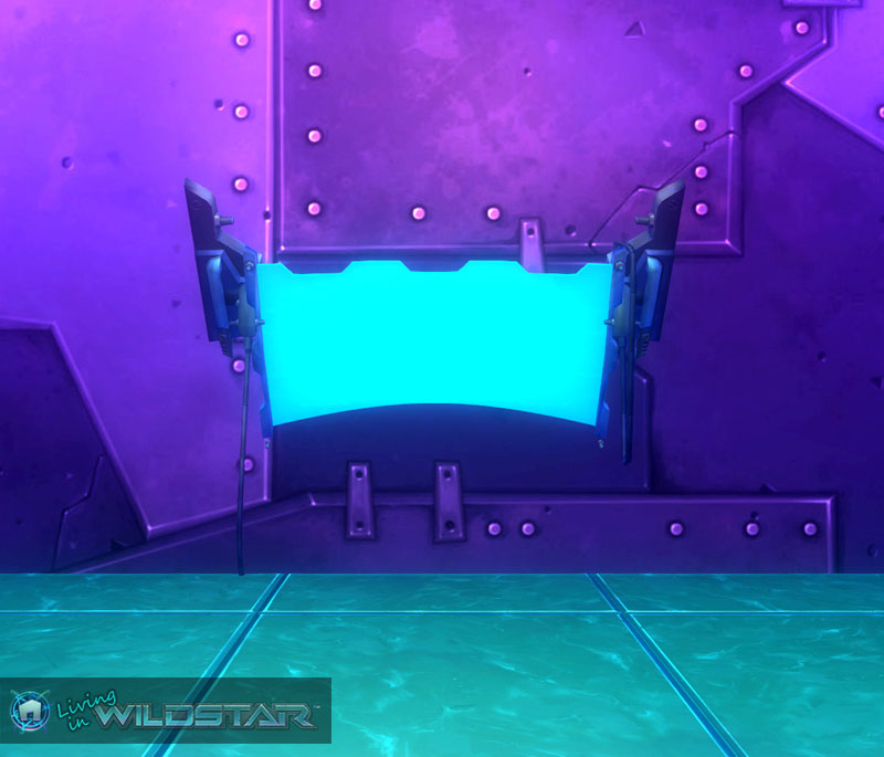 Wildstar Housing - Starship-Bridge Monitor