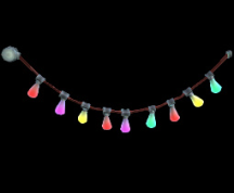 Wildstar Housing - String Lights (Colored)