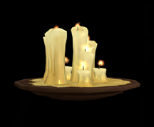 Wildstar Housing - Frostforged Candles