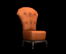 Wildstar Housing - Easy Chair (Orange)