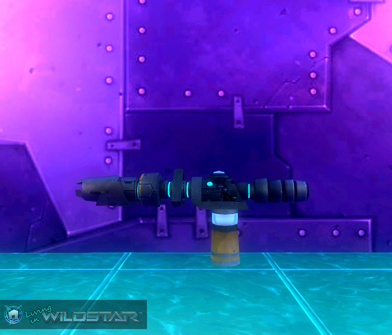 Wildstar Housing - Racer Ship Weapon