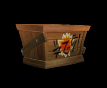 Wildstar Housing - Firework Crate Piece - Crate Bottom