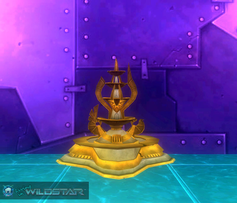 Wildstar Housing - Golden Fountain (Eldan)