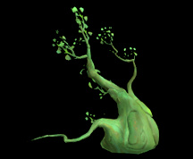 Wildstar Housing - Knotted Bulbtree (Green)