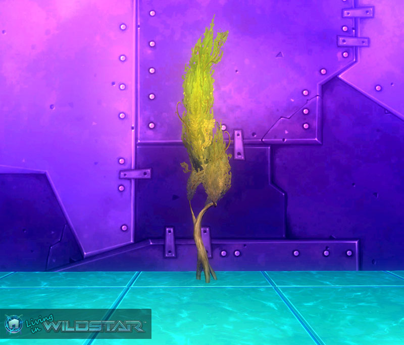 Wildstar Housing - Swirly Tree (Green)