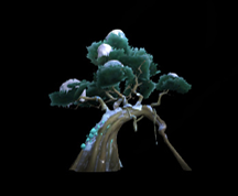 Wildstar Housing - Tree (Snow-Frosted, Pine)