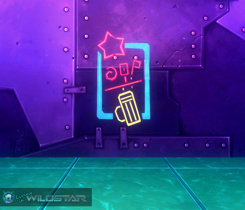 Wildstar Housing - Neon Sign (Star, Beer)