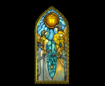 Wildstar Housing - Stained Glass Window (Justice)